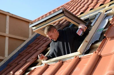 Pose de fenêtres de toit Velux à Bellocq